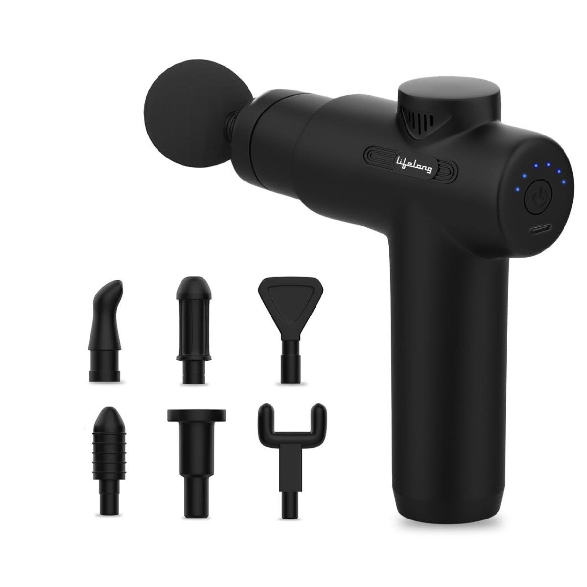 Lifelong Llgm109 Percussion Massage Gun For Pain Relief Deep Tissue 800
