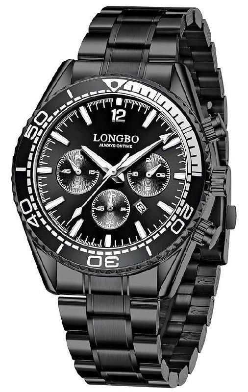 Longbo Men S Watches Luxury Fashion Casual Dress Waterproof Quartz Wrist Watches