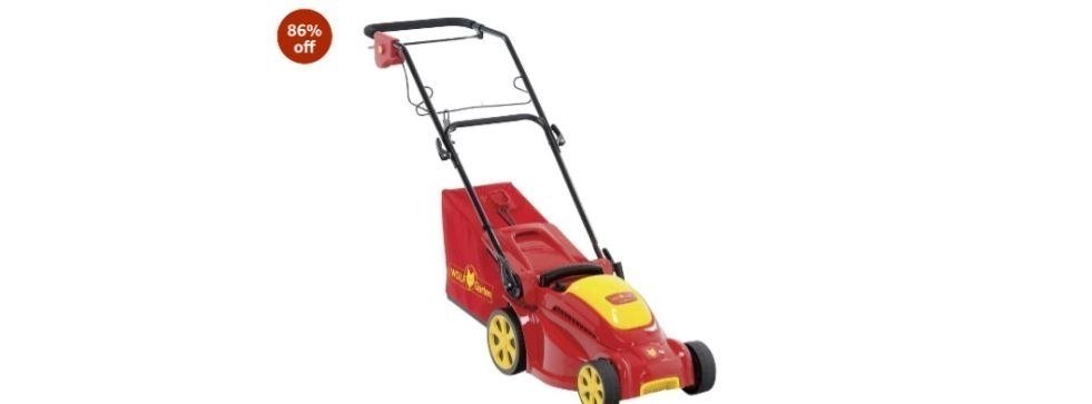Wolf-garten 18bkejs2650 1400w 3500 Rpm Electric 3-in-1 Push Lawn Mower 4429 Reg 5999