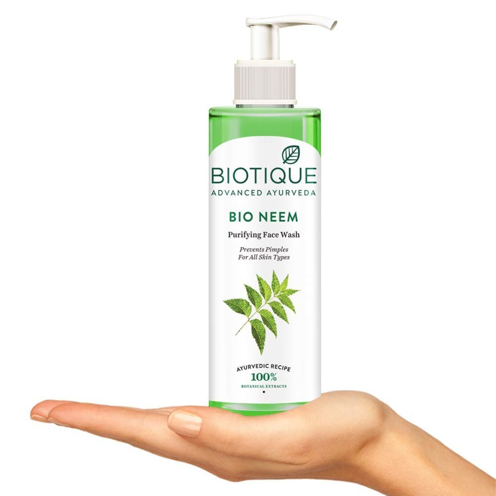 Biotique Fresh Neem Pimple Control Face Wash 129 3 Coupon Applied