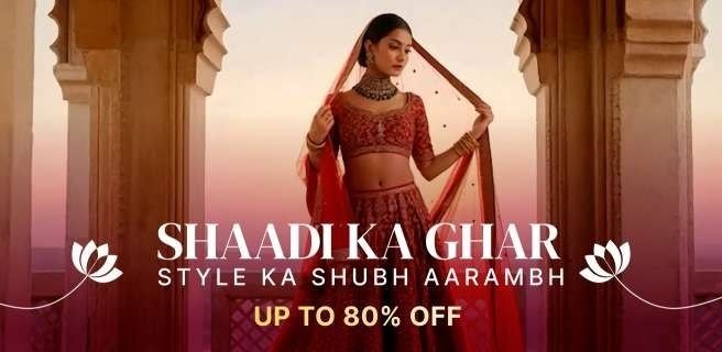 Flipkart Shaadi Collection Sale Get Wedding-ready With Up To 80 Shop Now Lehenga Kurta Set Watches Sarees