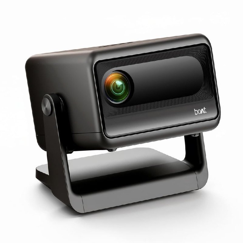 Boat Cinehead E1 Smart Projector With Built-in Netflix Prime Video 150 Ansi
