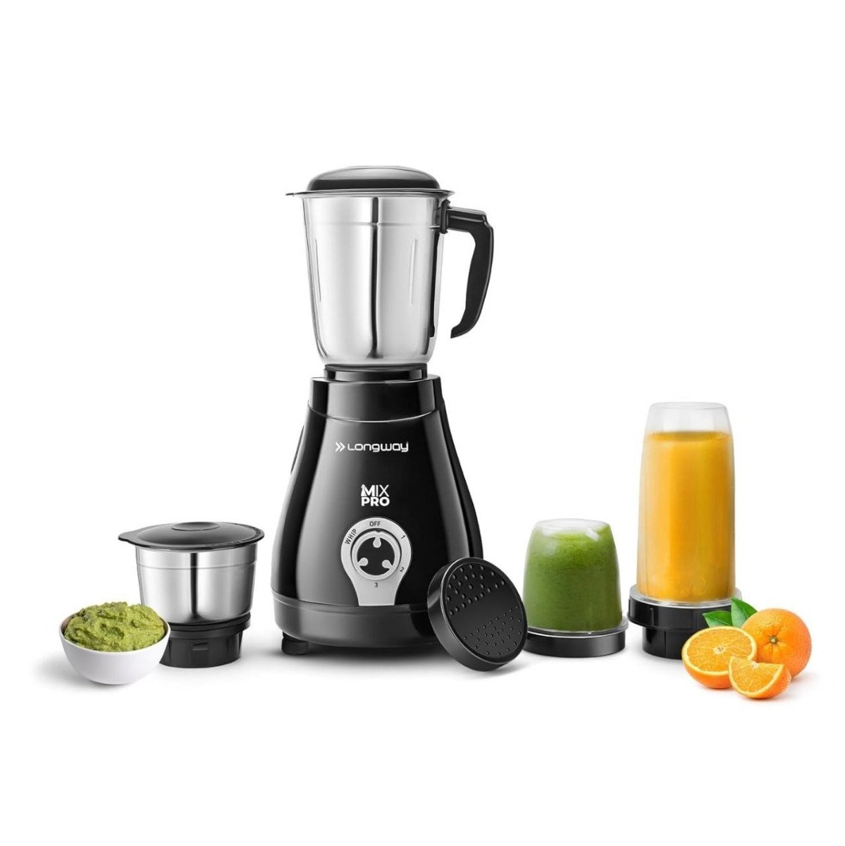 Grab 1 399longway Mix Pro 550 Watt Mixer Grinder With 4 Jars