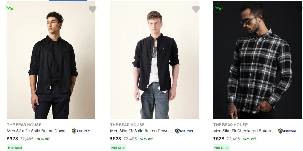 Flipkart Fashion Mega Sale Grab Top Brands At Crazy Discounts The Bear House Flat 70 Rare Rabbit Min 70 Levis Min 60