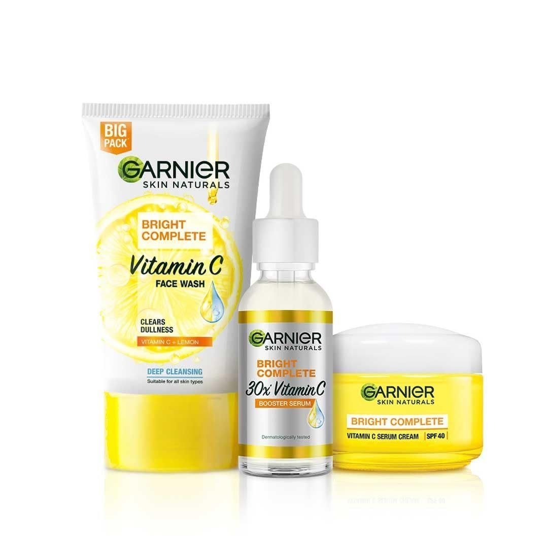 Grab 514coupon Garnier Bright Complete Vitamin C Brightening Regime Kit