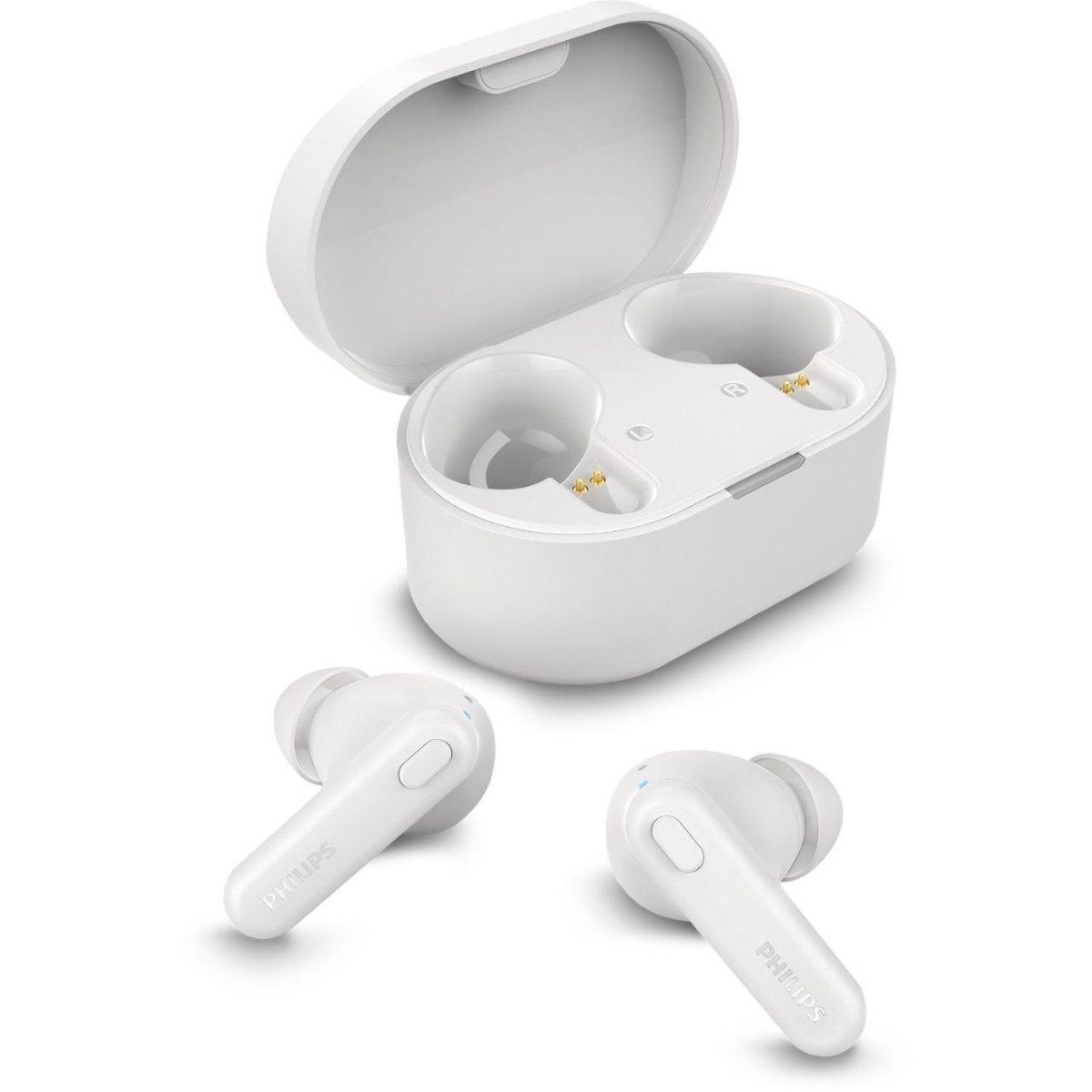 Faaasssttt 1 099reg 1 499philips Tat1108wt 00 True Wireless Earbuds In-ear Bluetooth V5 3 Earphones With Mic