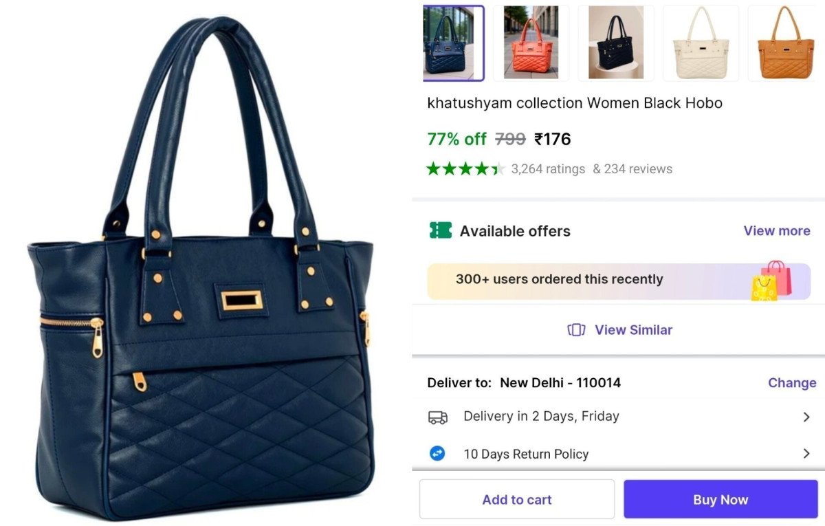 Women S Handbag At 176 6 Colors Available