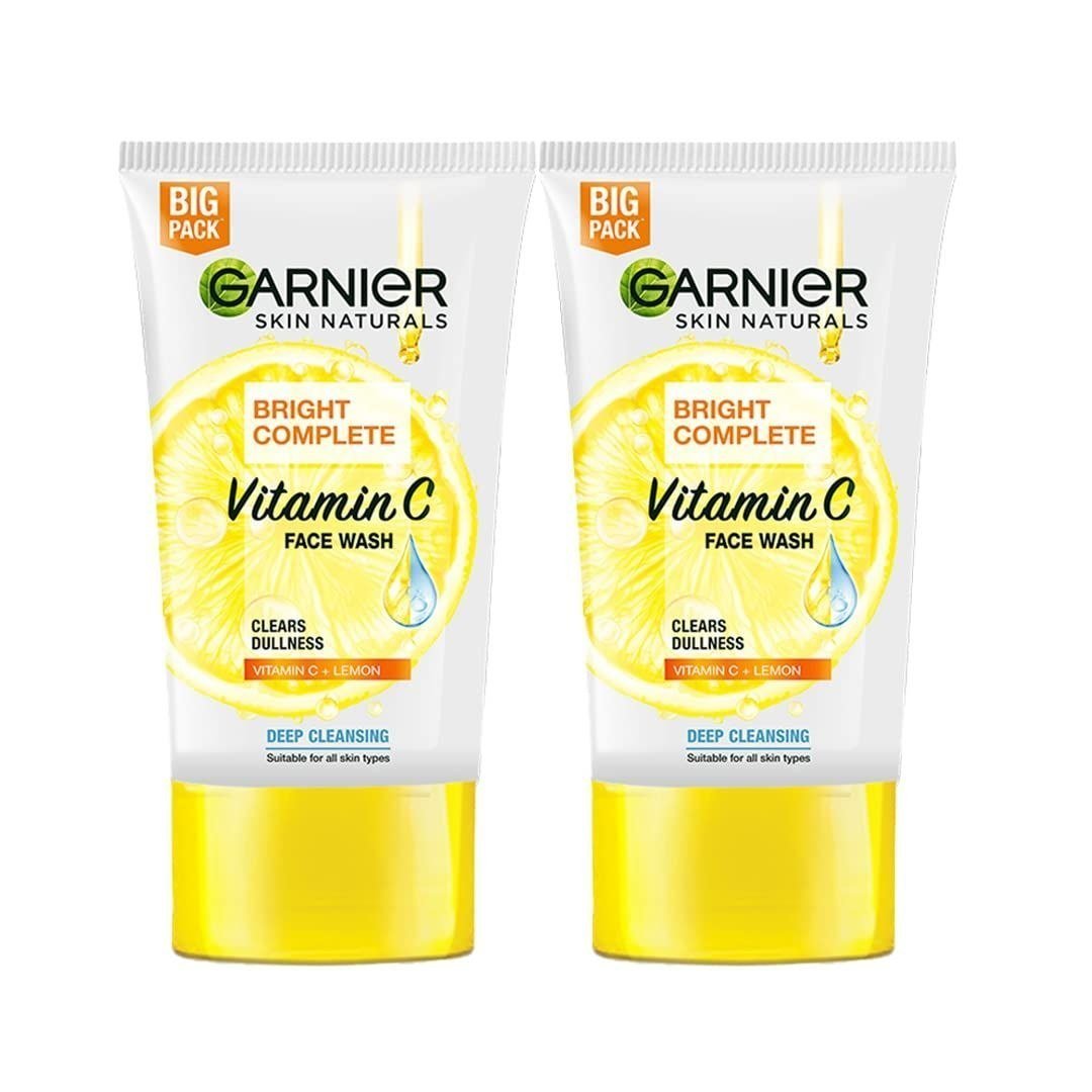 Garnier Vitamin C Facewash (pack Of 2)