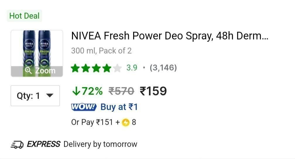 Nive Deo Spray 72 159 Set Of 2 Pc