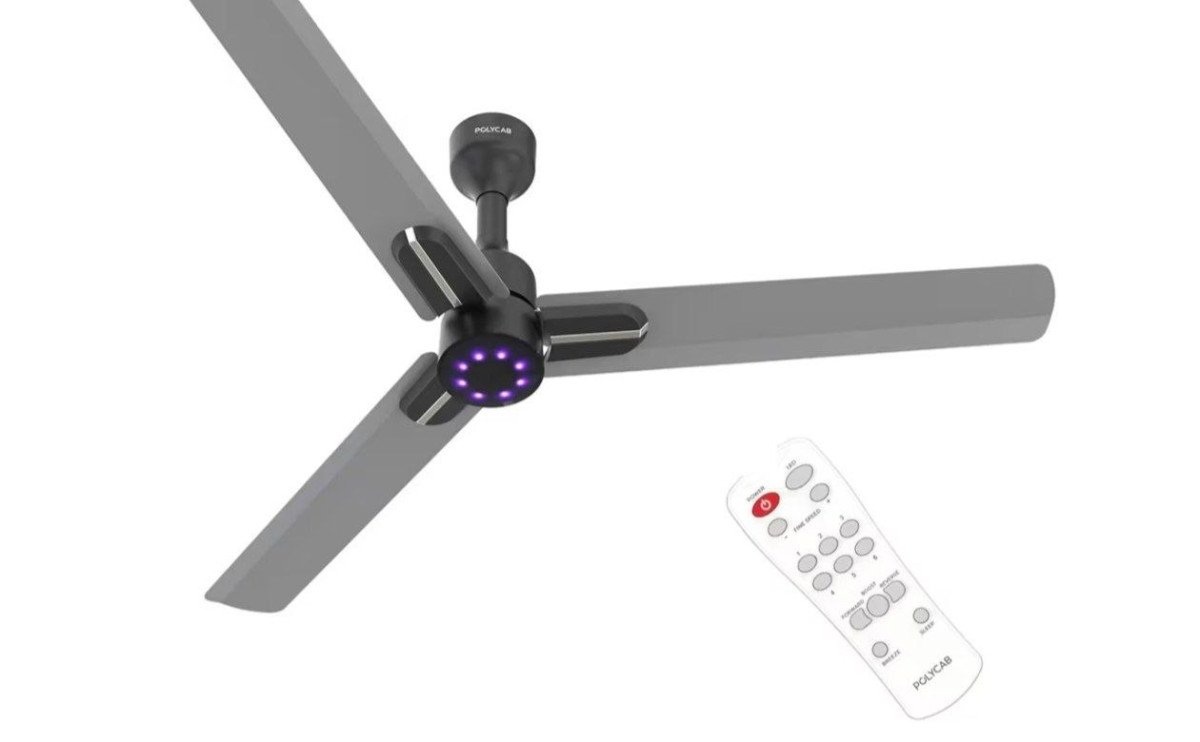 Grabpolycab 1200mm Ceiling Fan With Remote 3289reg 3 700