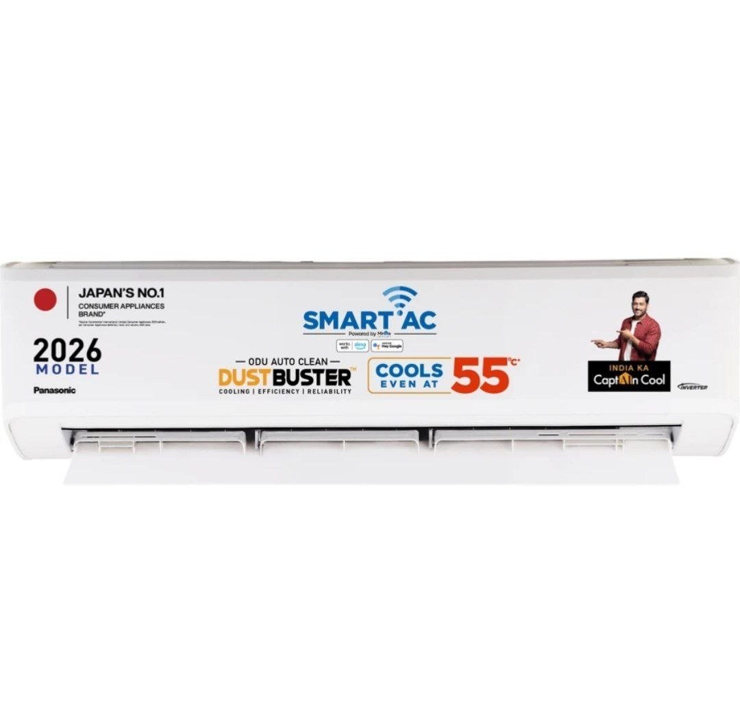 Panasonic 2026 Model 1 5 Ton 5 Star Split Inverter With Wi-fi Ac 41 990