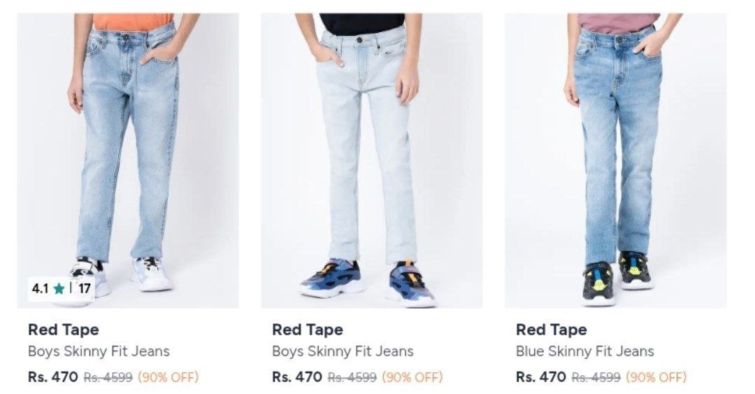 Myntra 90 Redtape Clothing Women