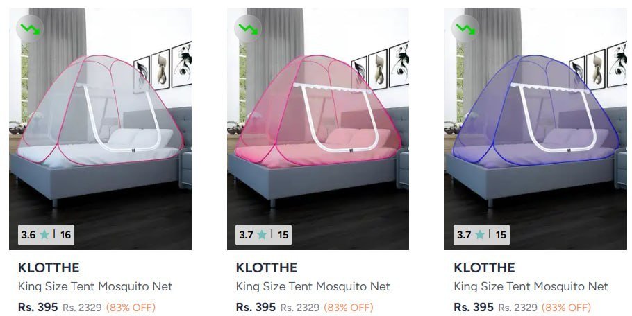Myntra Khotthe Affordable Mosquito Net 83