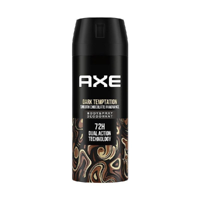 Axe Dark Temptation Long Lasting Deodorant Bodyspray For Men 150 Ml 127