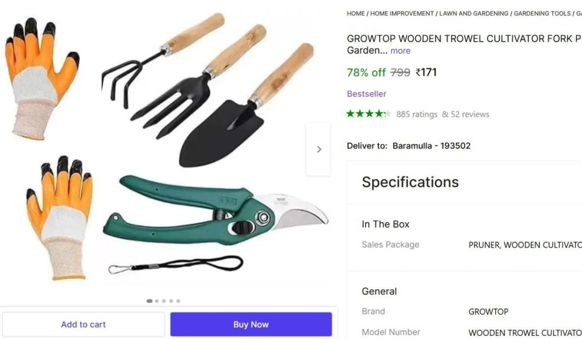 Gardening Tool Kit (pack Of 5) 171