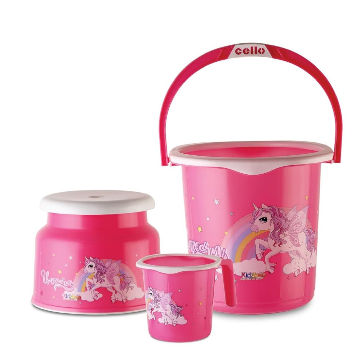 Cello Kidzbee Unicorn Splash Bathroom Set 476apply Coupon