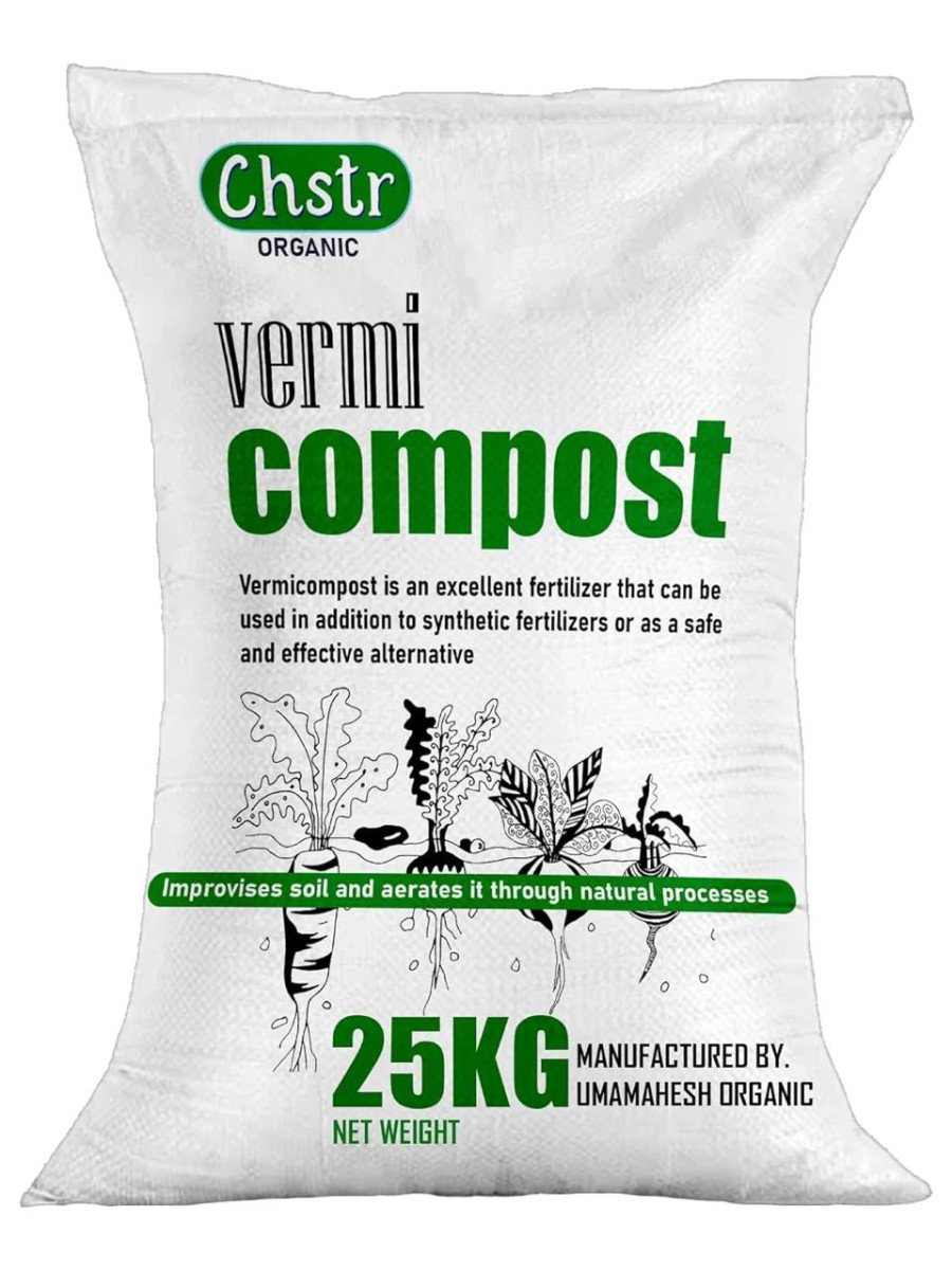 Vermicompost Fertilizer Manure For Plants 25 Kg 398