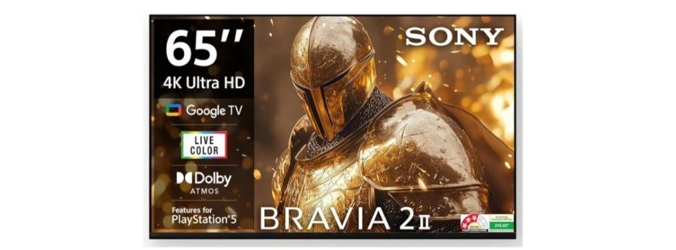 Sony 164 Cm (65 Inches) Bravia 2m2 Series 4k Ultra Hd Smart Led Google Tvdeal 66990 Reg 769998500 With Hdfc Cc Emi