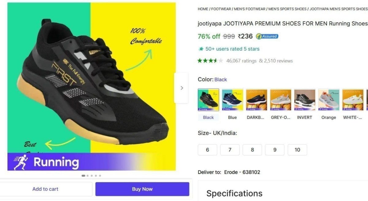 Men Premium Running Shoes Meeshoandshopsyy 236