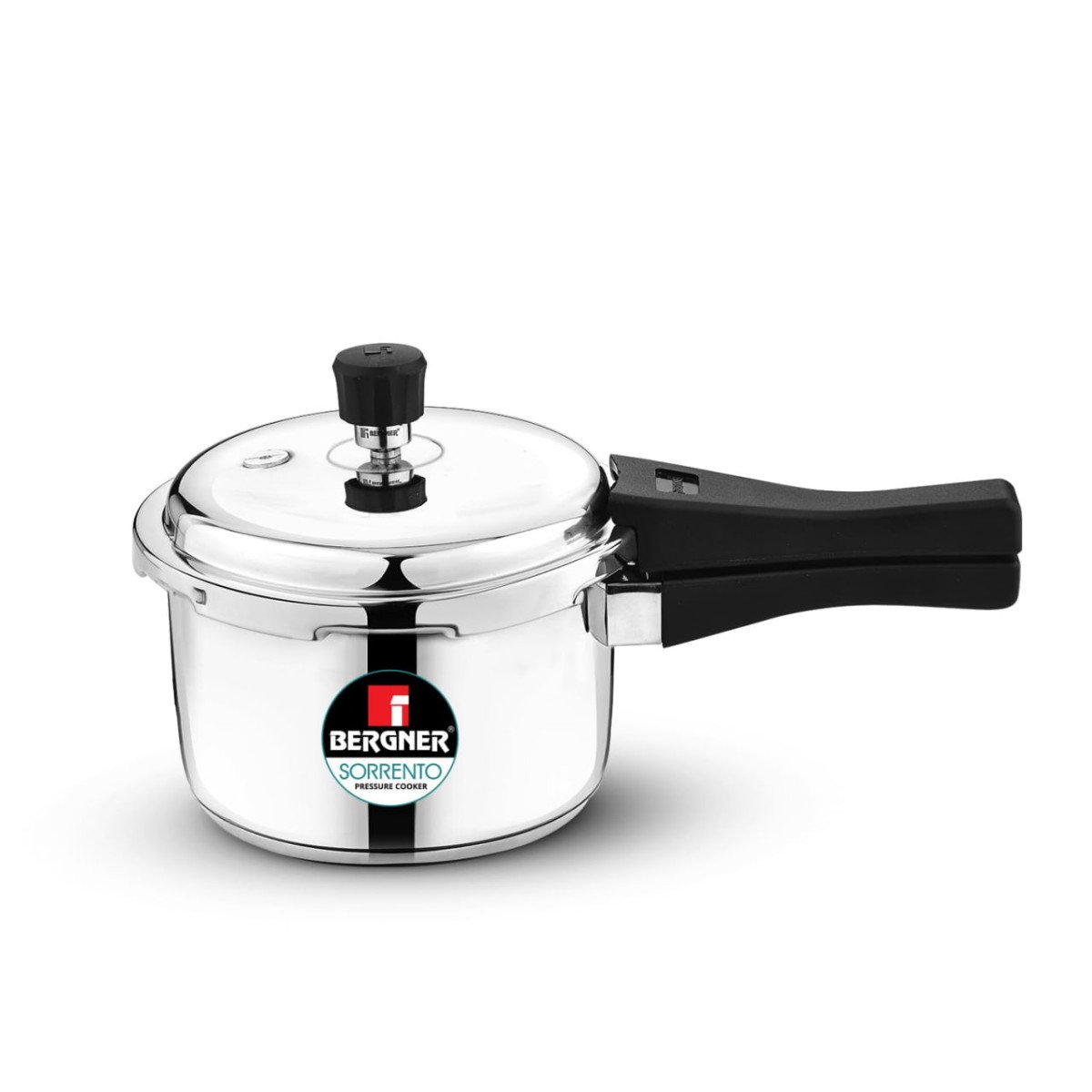 Bergner Sorrento Stainless Steel 3 Litres Outer Lid Pressure Cooker 949 250