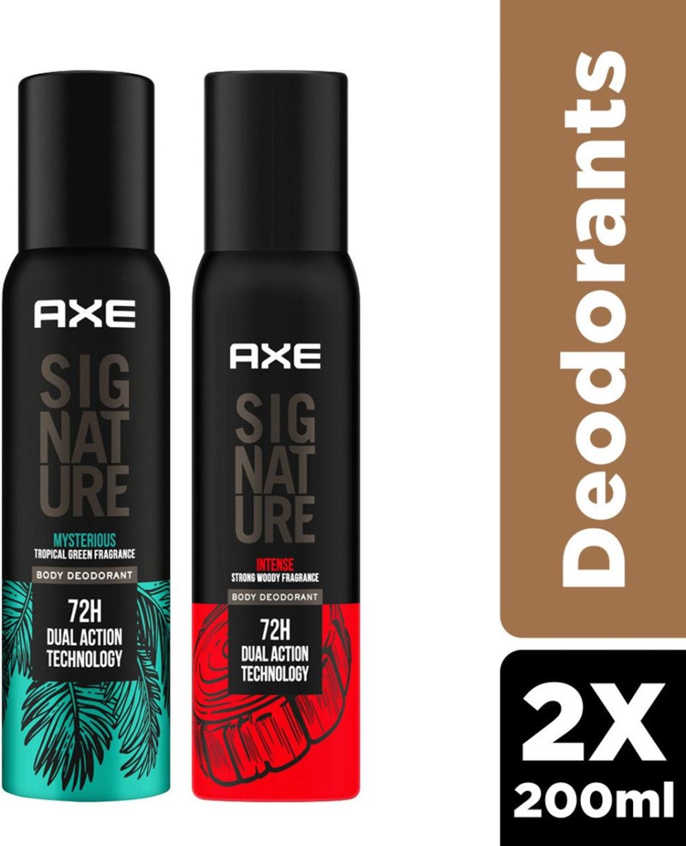 Axe Signature Mysterious And Intense Deodorant No Gas Body Perfume Body Spray - For Men 209