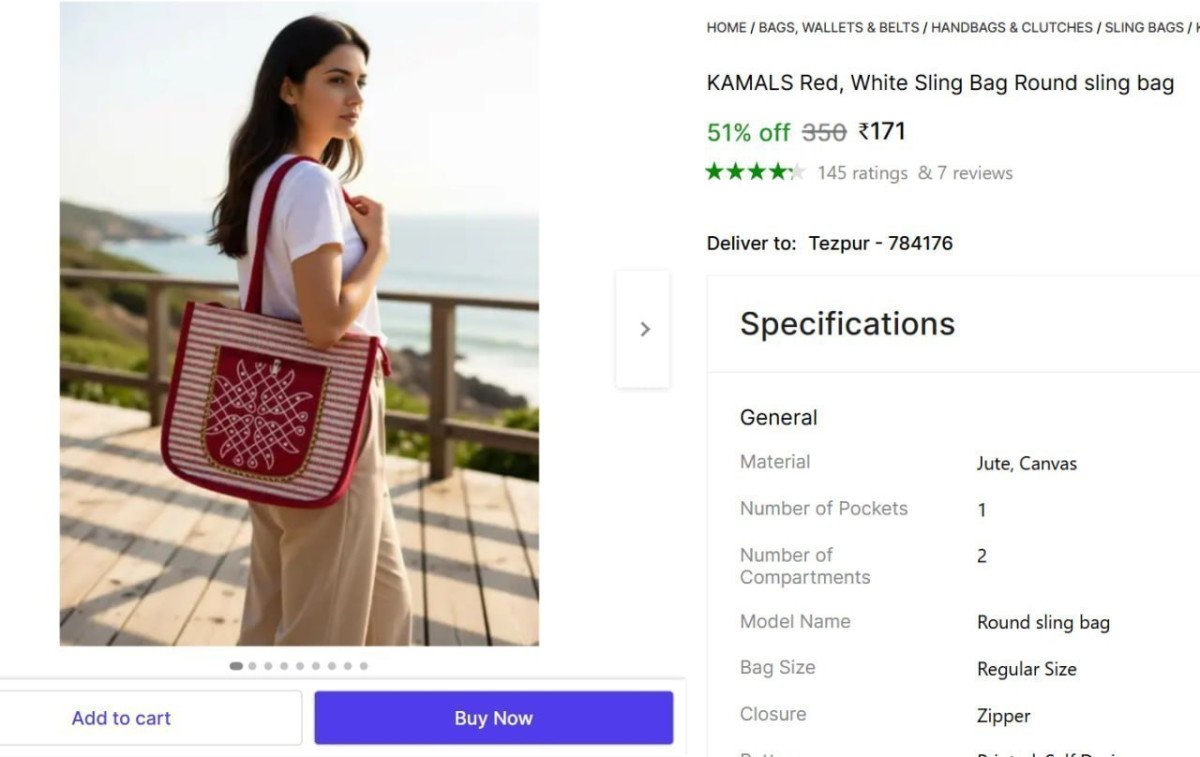 Women Round Sling Bag 171