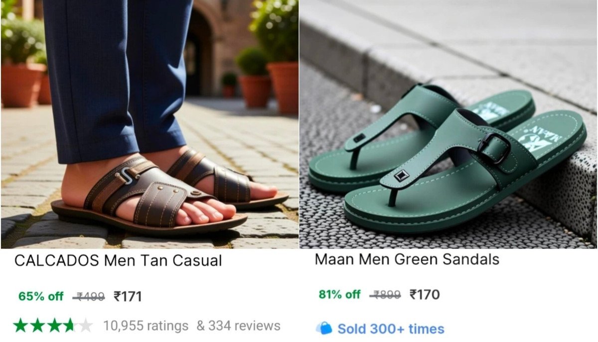 Men S Casual Flat Sandal 171 170
