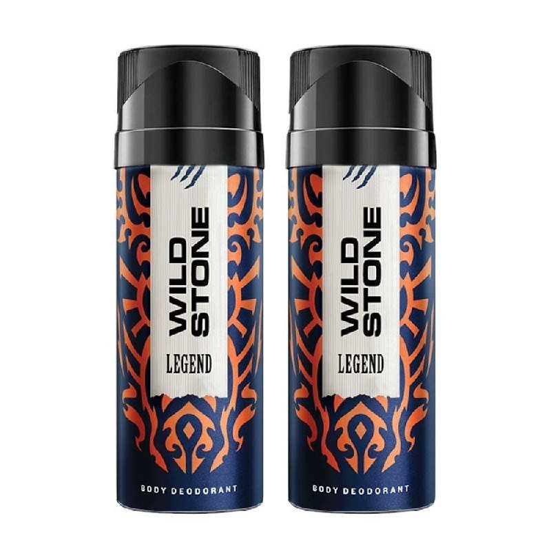 Wild Stone Legend Long Lasting Deodorants For Men Spray 150ml Each (pack Of 2) 283