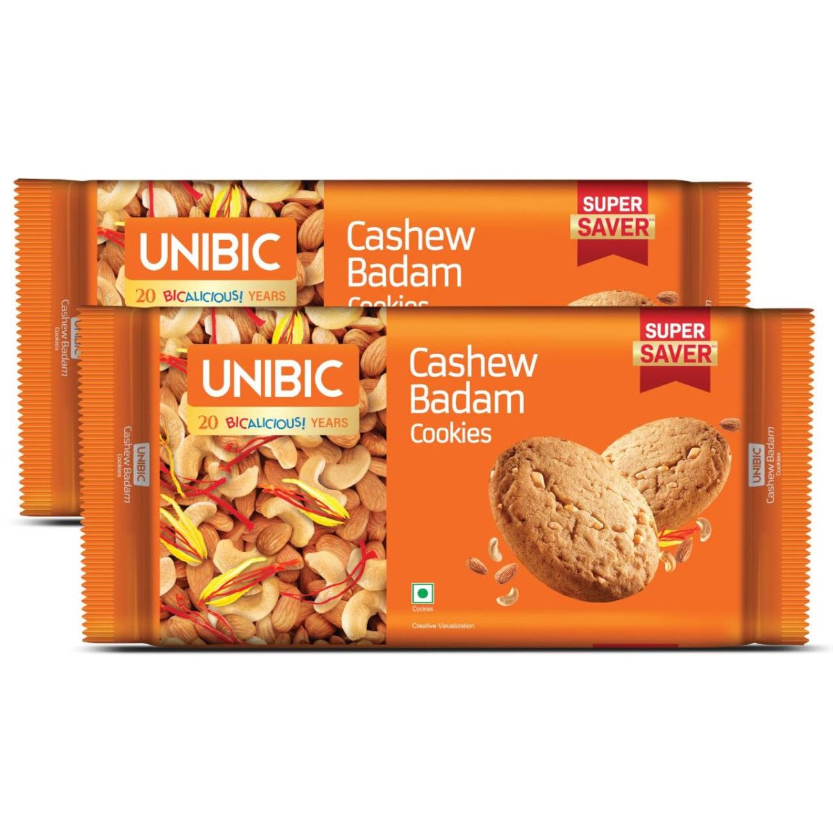 Unibic Cashew Badam Cookies Weight May Vary 900g 975g 155