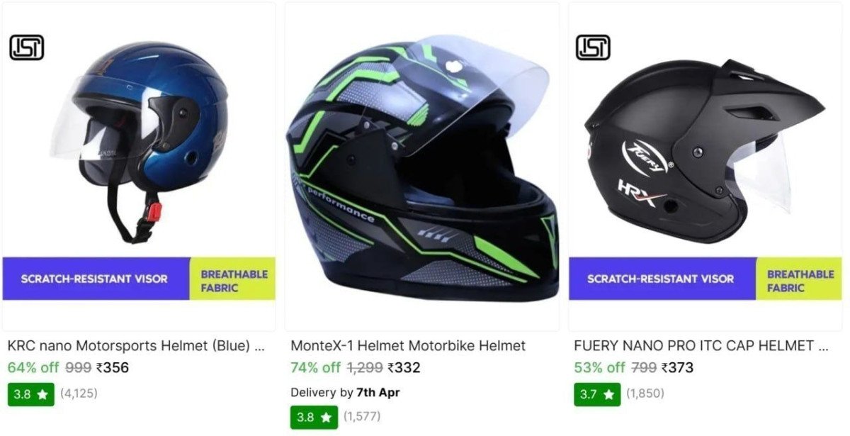 Motorbike Helmet