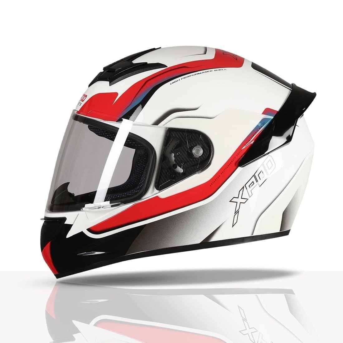 Faaaaasssstttt 1785reg 2 600tvs Xpod Aerodynamic Helmet For Men-isi Dot Certified Ultrawide Visor