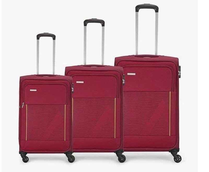 399aristocrat Titus Softside Cabin Size 4w Trolley