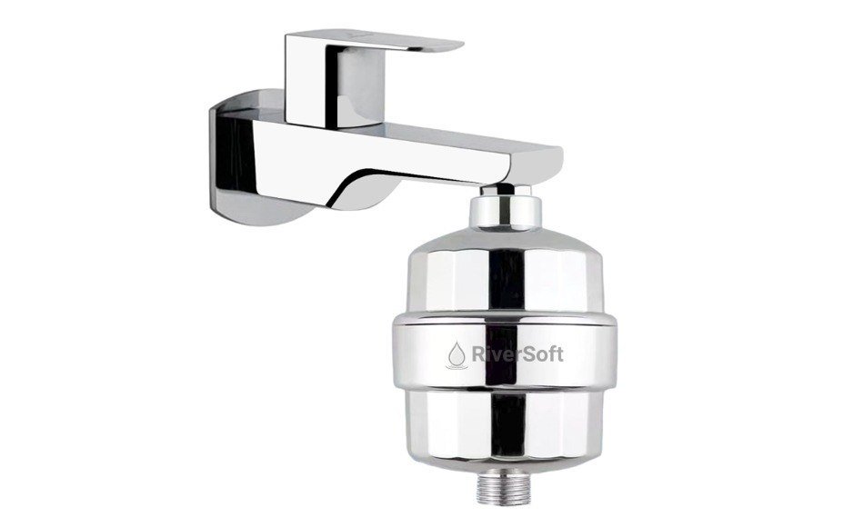 71 On Riversoft Water Softener Fliter (reduce Hard Water Hair Fall) Tap Filter