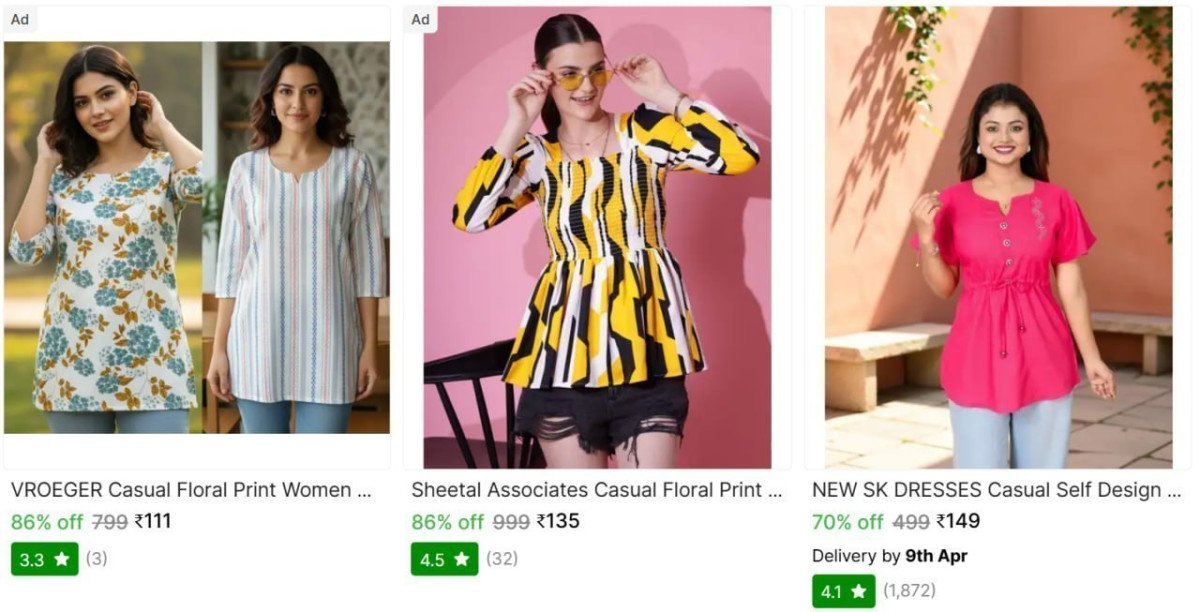 Women Trendy Tops More