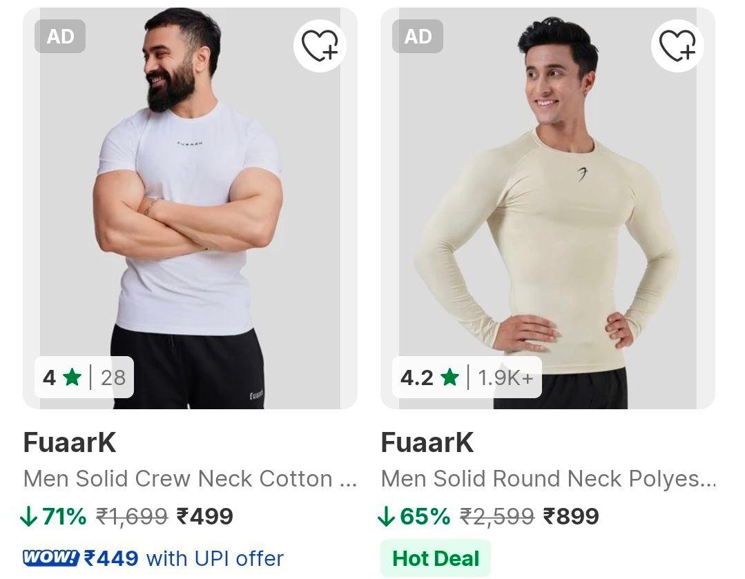 Flipkart Fuaark - Min 60