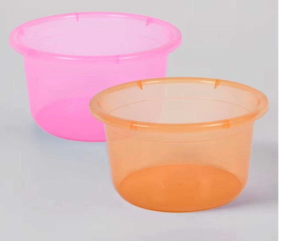 Kuber Industries (pack Of 2) Bath Tub 25 Ltr 699