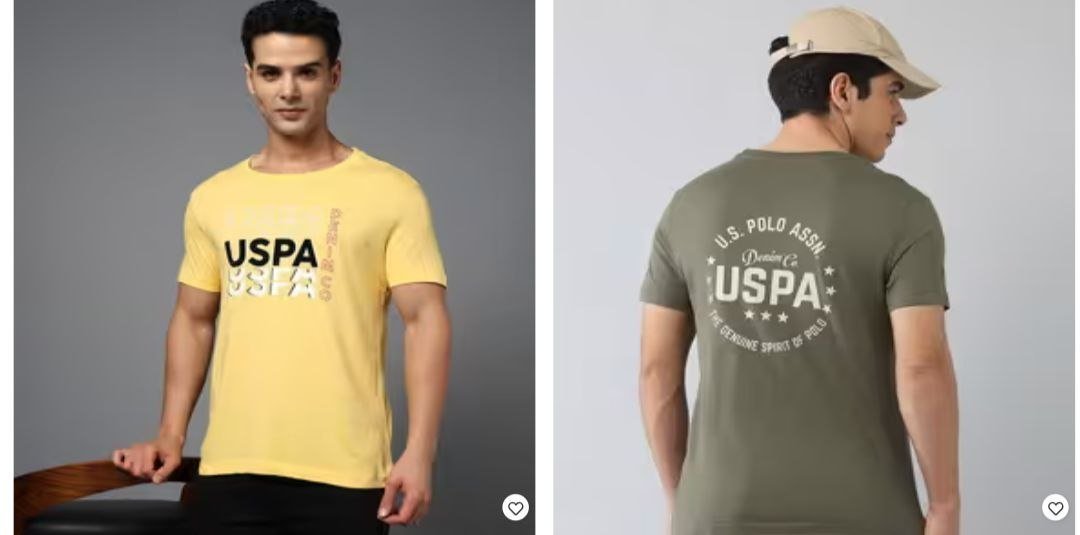 Ajio Grab 80 On Uspa Clothing Men S Womens Boys Girls