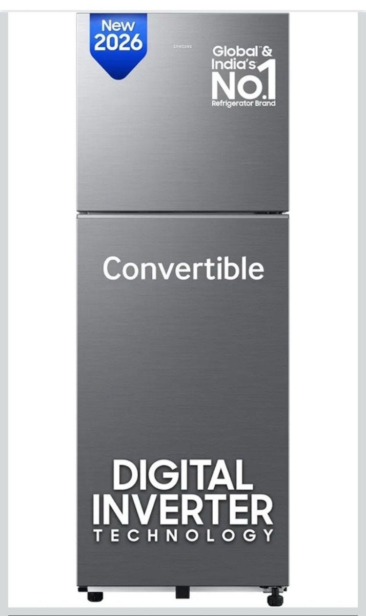 Samsung 236 L 3 Star Convertible Digital Inverter Frost Double Door Refrigerator 24 240