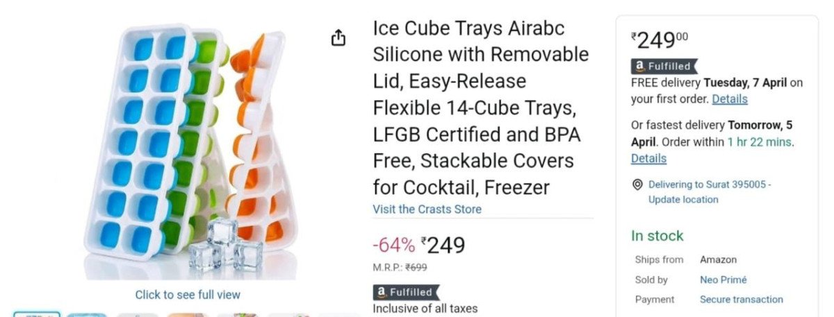 Fast Pack Of 3 249regular 399