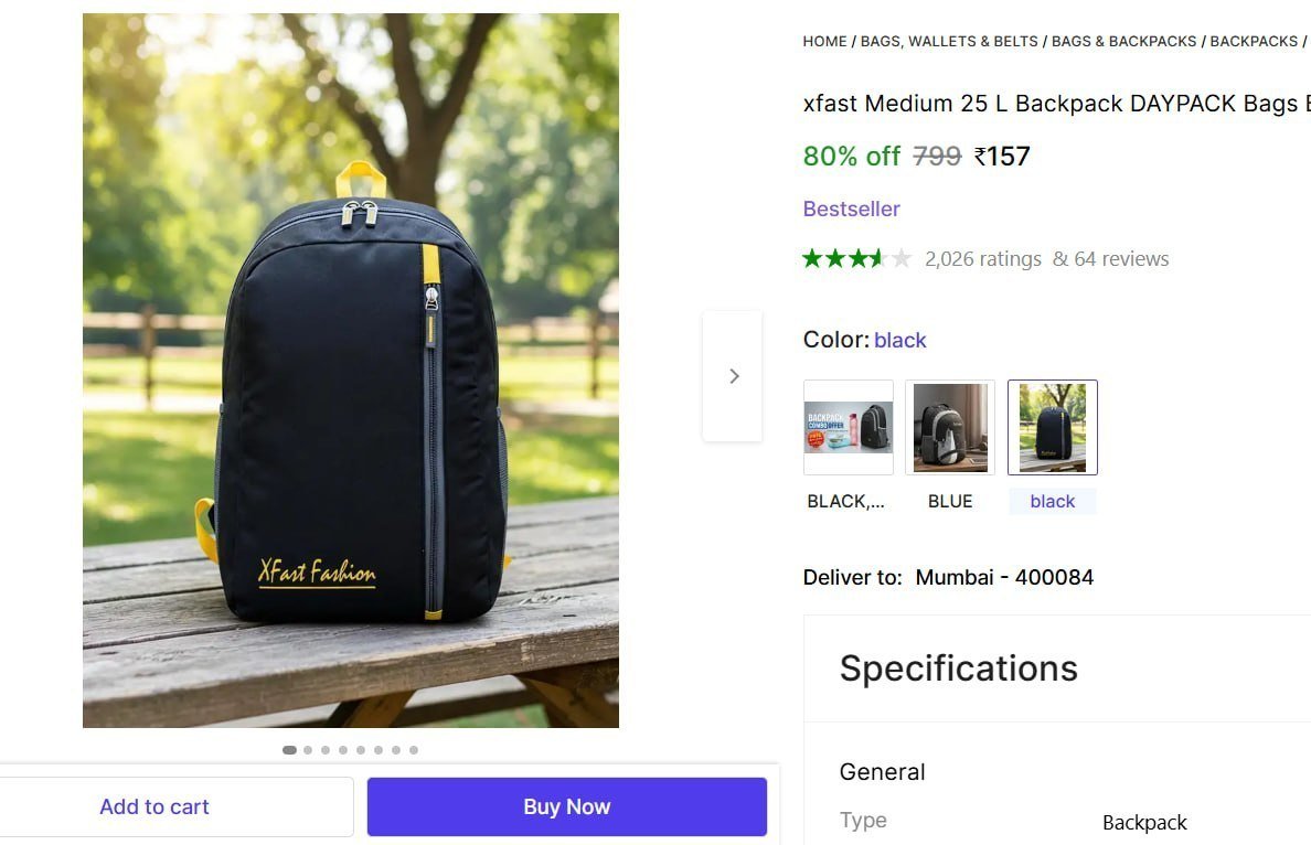 Medium 25 L Backpack 157