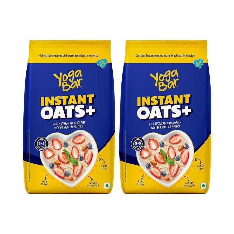 Yogabar Instant Oats 2 Kg Premium Oats Ready To Cook 299