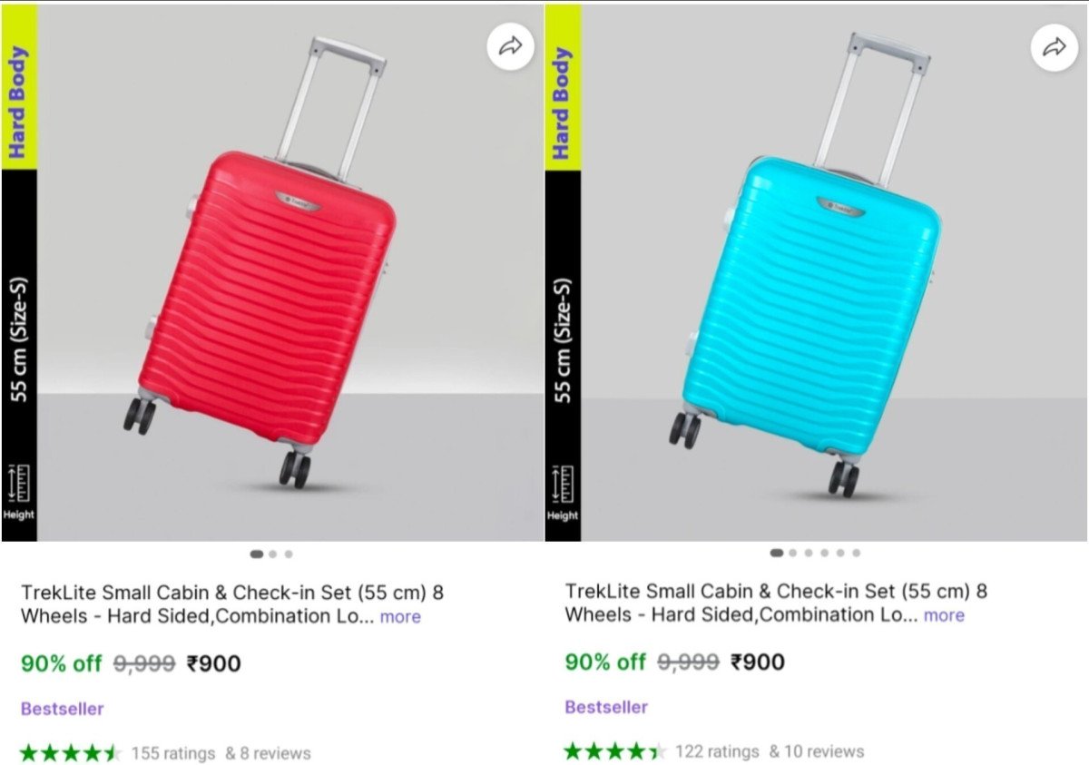 Loot Hard Trolley Bag At 900