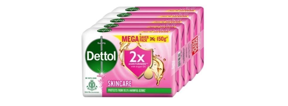 Dettol Soap (150g X 5) 235 Reg 349
