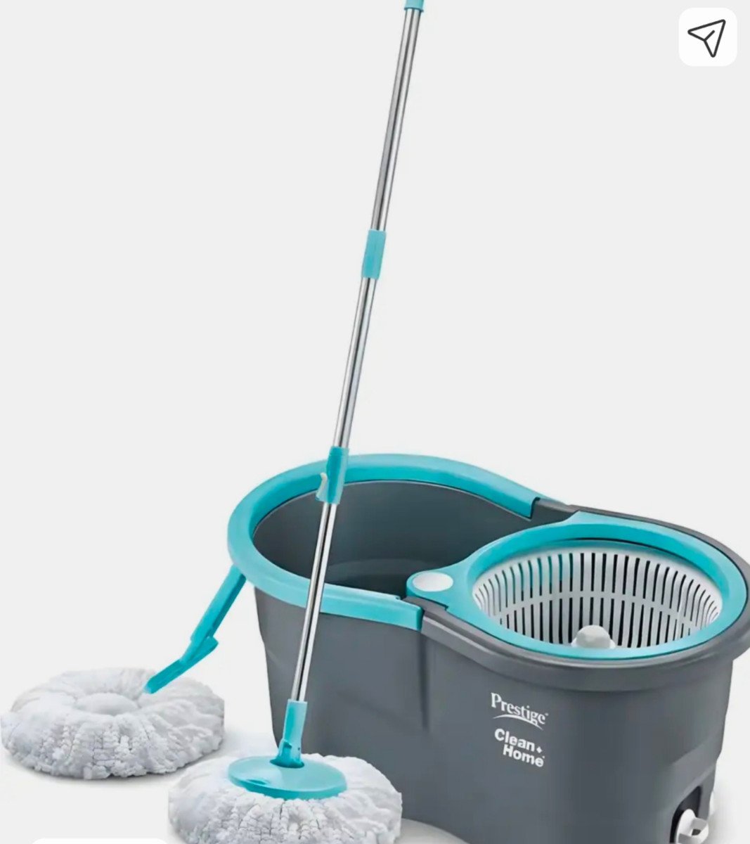 Prestige Spin Mop Bucket With 2 Head At 599