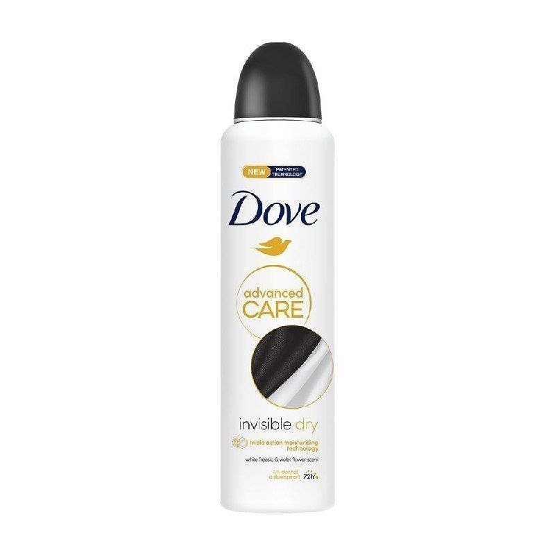 Dove Advanced Care Invisible Dry Deodorant For Women 250 Ml