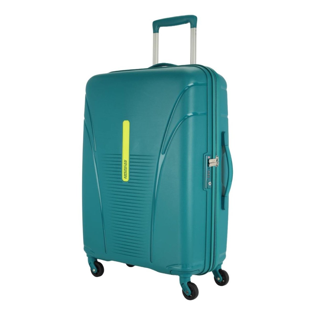 American Tourister Medium Ivy 68cm Hardside Polypropylene 4 Wheel Spinner Check-in Suitcase 2 749