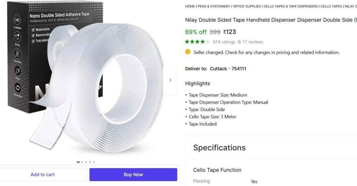 Double Sided Tape 123