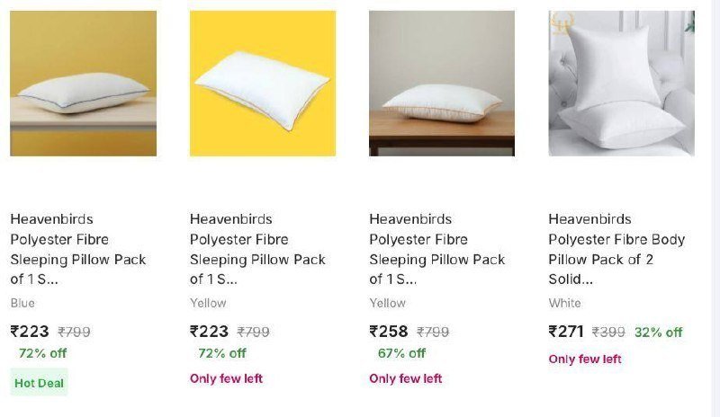 Loot Premium Pillow At 223 More