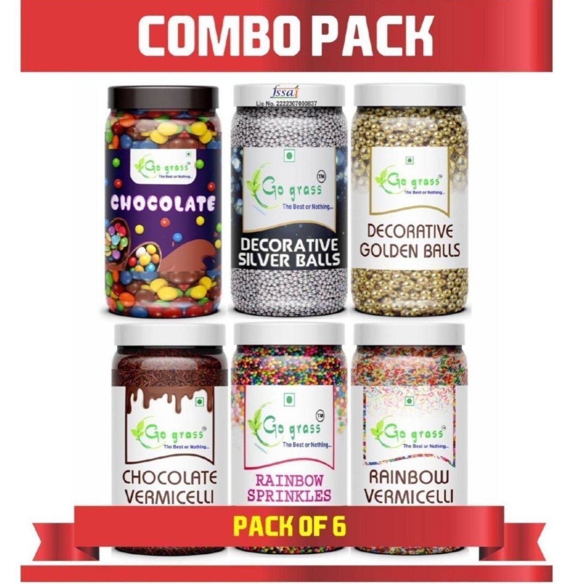 Go Grass Sprinkles Combo (480g Pack-6) 175
