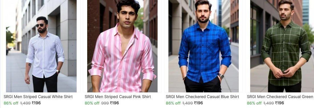 Grab 80 - Mens Shirts From 196